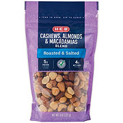 H-E-B Salted Roasted Cashews, Almonds & Macadamia Nuts