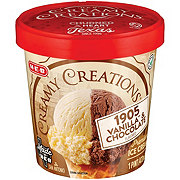 H-E-B Creamy Creations 1905 Vanilla & Chocolate Ice Cream