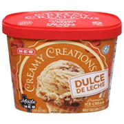 H-E-B Creamy Creations Dulce de Leche Ice Cream