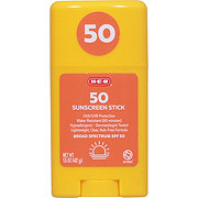 H-E-B Coconut Pineapple Broad Spectrum Sunscreen Stick – SPF 50