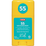 H-E-B Kids Unscented Broad Spectrum Sunscreen Stick – SPF 55