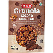 H-E-B Cocoa & Chocolate Granola - Snack Size
