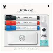 U Brands Chisel Tip Dry Erase Kit