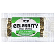Celebrity Garlic & Herb Goat's Milk Cheese, 4 oz