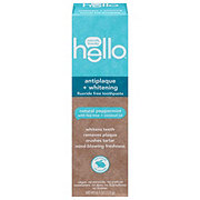 hello Antiplaque + Whitening Fluoride Free Toothpaste - Natural Peppermint