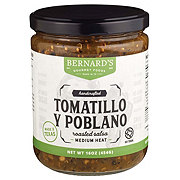 Bernard's Gourmet Foods Tomatillo Y Poblano Roasted Salsa