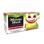 Minute Maid Fruit Punch 100% Juice 6 oz Boxes