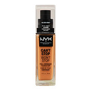 NYX Can't Stop Won't Stop Foundation Golden Honey