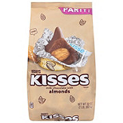 Hershey's Kisses Milk Chocolate with Almonds Candy - Party Pack