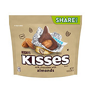 Hershey's Kisses Milk Chocolate with Almonds Candy - Share Pack