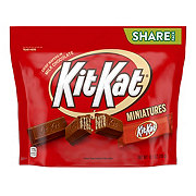 Kit Kat Miniatures Milk Chocolate Wafer Candy Bars Individually Wrapped Share Bag
