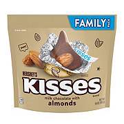 Hershey's Kisses Milk Chocolate Candy with Almonds Family Pack 