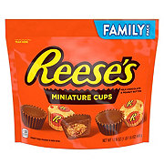 Reese's Miniatures Milk Chocolate Peanut Butter Cups Candy - Family Pack