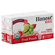 Honest Kids Fruit Punch Organic Juice Drink 6 oz Boxes