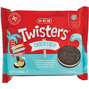 H-E-B Twisters Sandwich Cookies - Choco Coco
