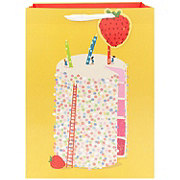 IG Design Tall Strawberry Cake Paper Gift Bag