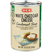 H-E-B White Cheddar Cheese Condensed Soup