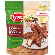 Tyson Fully Cooked Frozen Blackened Flavored Chicken Breast Strips