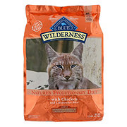 Blue Buffalo Wilderness Indoor Hairballs & Weight Control Chicken Recipe with LifeSource Bits Dry Cat Food