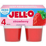 Jell-O Zero Sugar Strawberry Gelatin Snacks