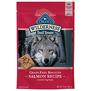 Blue Buffalo Wilderness Trail Treats Salmon Recipe Grain-Free Dog Biscuits