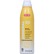 H-E-B Mineral Sunscreen Spray – SPF 50