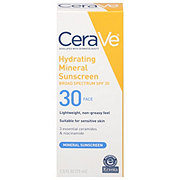 CeraVe Hydrating Mineral Sunscreen - SPF 30
