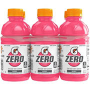 Gatorade Zero Berry Thirst Quencher 6 pk Bottles
