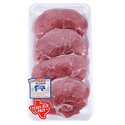 H-E-B Bone-In Sirloin Pork Chops, Extra Thick Cut - Texas-Size Pack