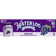 Waterloo Grape Sparkling Water 12 pk Cans