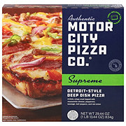 Authentic Motor City Pizza Co. Detroit-Style Deep Dish Frozen Pizza - Supreme