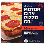 Authentic Motor City Pizza Co. Detroit-Style Deep Dish Frozen Pizza - Pepperoni 