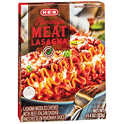 H-E-B Homestyle Meat Lasagna Frozen Meal