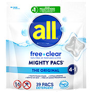 all Free Clear Mighty Pacs HE Laundry Detergent - Original