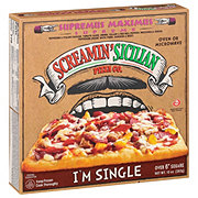 Screamin' Sicilian Personal Size Frozen Pizza - Supreme