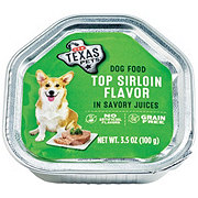 H-E-B Texas Pets Top Sirloin Flavor in Savory Juices Wet Dog Food