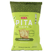 H-E-B Parmesan Pita Chips