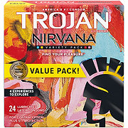 Trojan Nirvana Variety Pack Lubricated Condoms