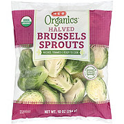 H-E-B Organics Fresh Steamable Halved Brussels Sprouts
