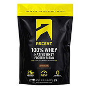Ascent 100% Whey 25g Protein Powder Blend - Chocolate