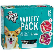 H-E-B Texas Pets Wet Dog Food - Filet Mignon & Porterhouse Variety Pack