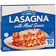 Hill Country Fare Frozen Meat Lasagna - Party-Size