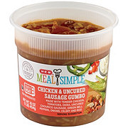 Meal Simple by H-E-B Chicken and Uncured Sausage Gumbo Soup