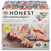 The Honest Company Clean Conscious Diapers Club Box - Size 6, 2 Print Pack