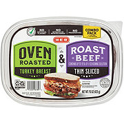 H-E-B Oven-Roasted Turkey Breast Lunch Meat - Family Pack