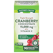 Nature's Truth Triple Strength Cranberry Concentrate Capsules - 15000 mg