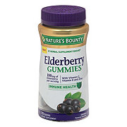 Nature's Bounty Elderberry Gummies Immune Health