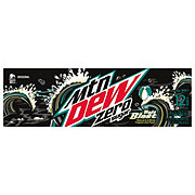 Mountain Dew Baja Blast Zero Sugar Soda 12 oz Cans