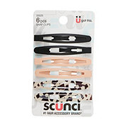 Scunci Oval Snap Clips