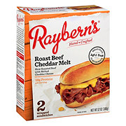 Raybern's Roast Beef Cheddar Melt Frozen Sandwiches